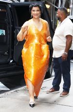 GOLDA ROUSHEVEL Arrives at Good Morning America in New York 06/06/2024