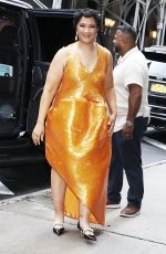 GOLDA ROUSHEVEL Arrives at Good Morning America in New York 06/06/2024