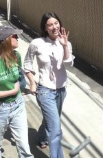 GRACIE ABRAMS Arrives at Jimmy Kimmel Live in Hollywood 06/20/2024