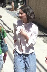 GRACIE ABRAMS Arrives at Jimmy Kimmel Live in Hollywood 06/20/2024
