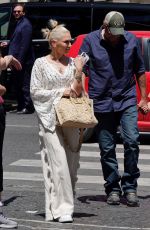 GWEN STEFANI and Blake Shelton at a Family Holiday in Rome 06/16/2024