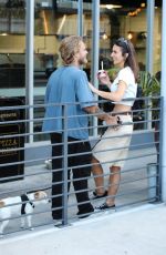 HAILEE LAUTENBACH on Date with Ryan Rosenthal at Cold Stone Creamery in Studio City 06/28/2024