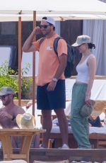 HAILEE STEINFELD at a Pool at Her Hotel in Mexico 06/22/2024