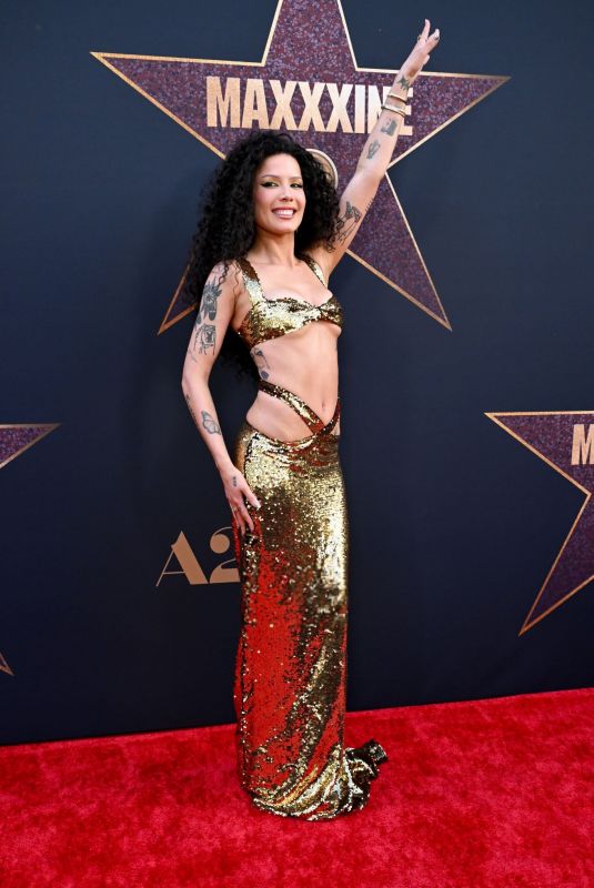 HALSEY at Maxxxine Premiere at TCL Chinese Theatre in Hollywood 06/24/2024
