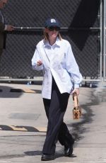 HANNAH EINBINDER Arrives at Jimmy Kimmel Live! in Hollywood 06/18/2024
