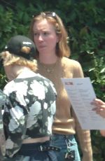 HANNAH EINBINDER Out for Lunch with ZOE LISTER-JONES in Los Angeles 05/31/2024