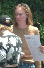 HANNAH EINBINDER Out for Lunch with ZOE LISTER-JONES in Los Angeles 05/31/2024