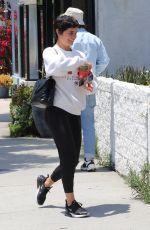 HAYLEY ERBERT and Derek Hough Out for Lunch at Joan