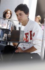 HAYLEY ERBERT and Derek Hough Out for Lunch at Joan