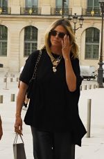 HEIDI KLUM and Tom Kaulitz Arrives at Their Hotel After Shopping in Paris 06/29/2024