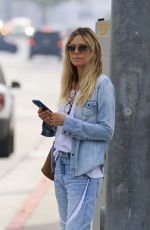 HEIDI KLUM in Double Denim Out in Beverly Hills 06/05/2024