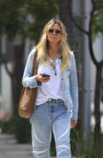 HEIDI KLUM in Double Denim Out in Beverly Hills 06/05/2024