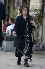 HELENA BONHAM CARTER Out in Hampstead, London 06/03/2024