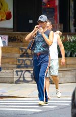 HELENA CHRISTENSEN Out and About in New York 06/26/2024
