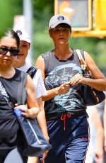 HELENA CHRISTENSEN Out and About in New York 06/26/2024