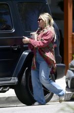 HILARY DUFF Out and About in Los Angeles 06/20/2024