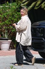HILARY DUFF Visiting a Friend in Toluca Lake 06/27/2024
