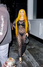 ICE SPICE Arrives at Alexander Wang Runway Show in New York 06/05/2024