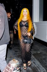 ICE SPICE Arrives at Alexander Wang Runway Show in New York 06/05/2024