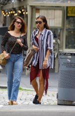 IRINA SHAYK Out and About in New York 06/06/2024