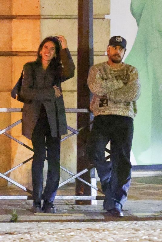 IZABEL PAKZAD and James Franco Night Out in Paris 06/02/2024