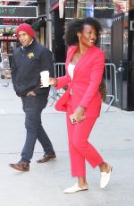 JANAI NORMAN Arrives at Good Morning America Studios in New York 06/10/2024