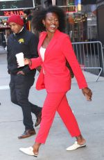 JANAI NORMAN Arrives at Good Morning America Studios in New York 06/10/2024