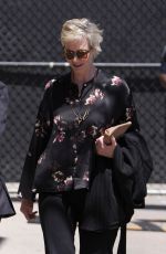 JANE LYNCH Arrives at Jimmy Kimmel Live in Hollywood 06/25/2024