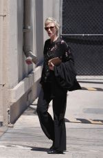 JANE LYNCH Arrives at Jimmy Kimmel Live in Hollywood 06/25/2024