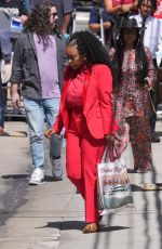 JASMINE CROCKETT Arrives at Jimmy Kimmel Live in Hollywood 06/20/2024