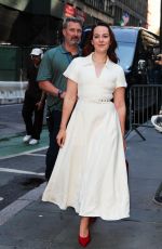 JENA MALONE Arrives at Today Show in New York 06/20/2024