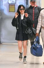 JENNA ORTEGA Arrives at JFK Airport in New York 06/14/2024