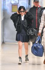 JENNA ORTEGA Arrives at JFK Airport in New York 06/14/2024
