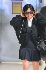 JENNA ORTEGA Arrives at JFK Airport in New York 06/14/2024