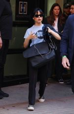 JENNA ORTEGA Heading to a Press Junket for Beetlejuice, Beetlejuice in New York 06/15/2024