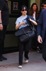 JENNA ORTEGA Leaves Beetlejuice, Beetlejuice Press Junket in New York 06/15/2024