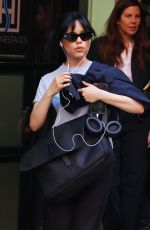 JENNA ORTEGA Leaves Beetlejuice, Beetlejuice Press Junket in New York 06/15/2024
