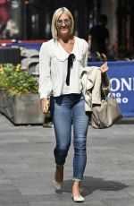 JENNI FALCONER Leaves Smooth Breakfast Show in London 06/07/2024