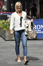 JENNI FALCONER Leaves Smooth Breakfast Show in London 06/07/2024
