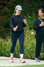 JENNIFER GARNER Out for a Morning Walk with a Friend in Los Angeles 06/13/2024