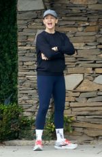 JENNIFER GARNER Out for a Morning Walk with a Friend in Los Angeles 06/13/2024