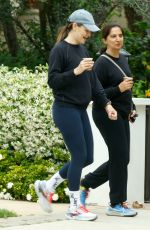 JENNIFER GARNER Out for a Morning Walk with a Friend in Los Angeles 06/13/2024