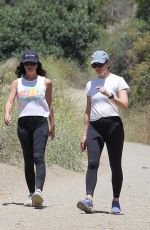 JENNIFER GARNER Out Hikinig with a Friend in Los Angeles 06/14/2024