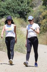 JENNIFER GARNER Out Hikinig with a Friend in Los Angeles 06/14/2024