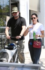 JENNIFER HUYOUNG and JC Chasez Take Their Dog on a Stroll in Los Angeles 06/07/2024