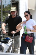 JENNIFER HUYOUNG and JC Chasez Take Their Dog on a Stroll in Los Angeles 06/07/2024