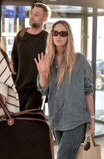 JENNIFER LAWRENCE and Cooke Maroney Arrives at JFK Airport in New York 06/01/2024