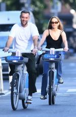 JENNIFER LAWRENCE and Cooke Maroney on a Bike Ride in New York 06/25/2024