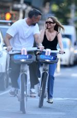 JENNIFER LAWRENCE and Cooke Maroney on a Bike Ride in New York 06/25/2024