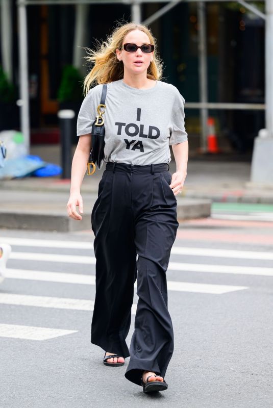 JENNIFER LAWRENCE Out and About in New York 06/06/2024
